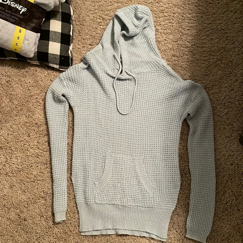 Blue sweater